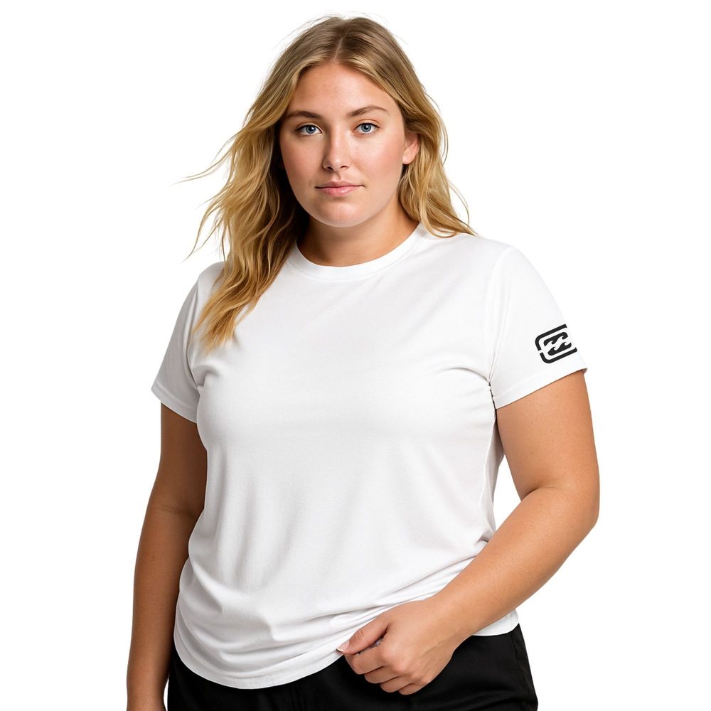 NEW Billabong Plus Size Rash Guard for Women, UPF 50+ Long & Short Sleeve Swim S